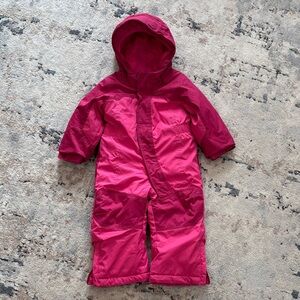 L.L. Bean Girls Snow Suit in Pink